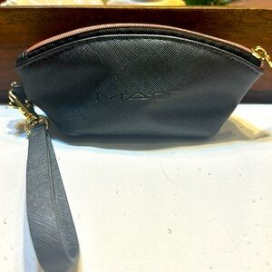 MAC Lipstick Purse wristlet Gray